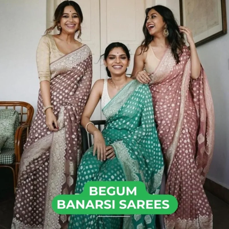 Begum Banarsi Sarees ( Gorgette )
