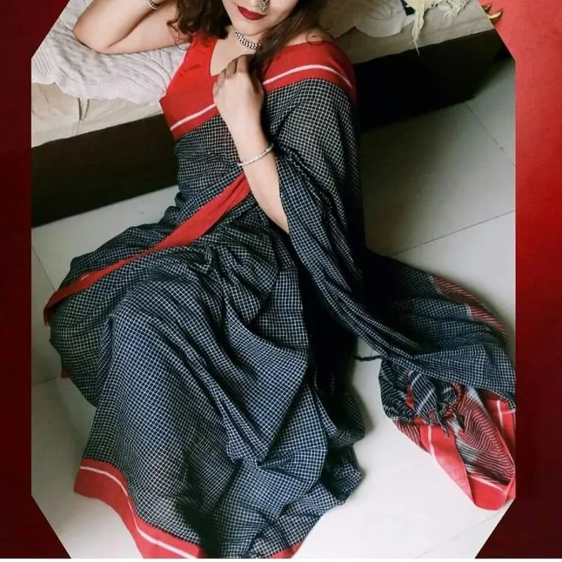Patteda Anchu Cotton Sarees